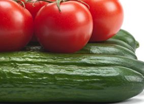 Второй оборот томата и огурца